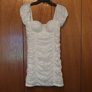 Windsor dress, lace. Size M. Color White.